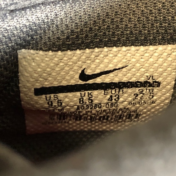 NIKE PHANTOM VSN PRO DF FG Soccer Cleats PURE PLATINUM AO3266-060 Sz 9.5 (EU43) - Picture 9 of 13